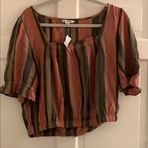 American eagle striped top